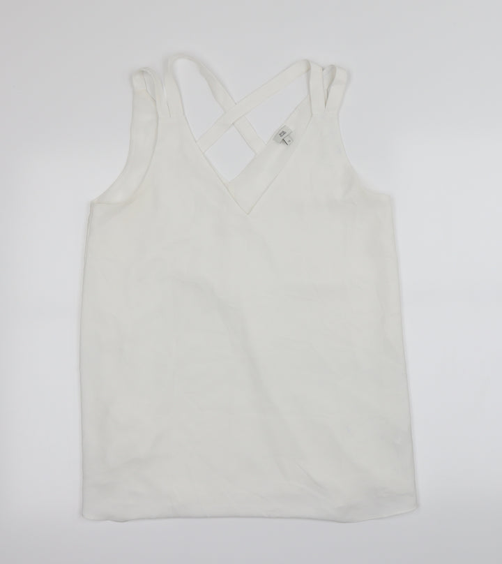 River Island Womens White   Basic Blouse Size 12