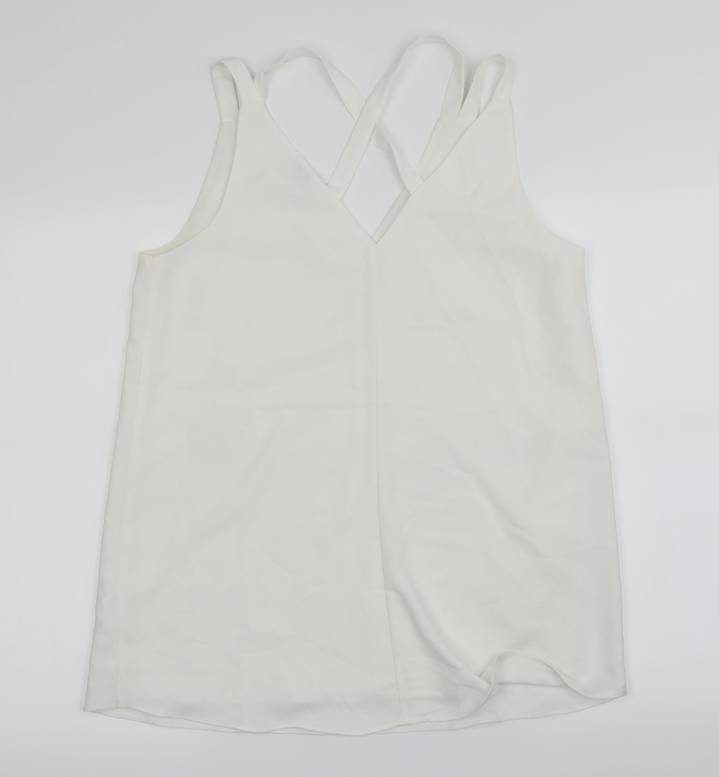 River Island Womens White   Basic Blouse Size 12