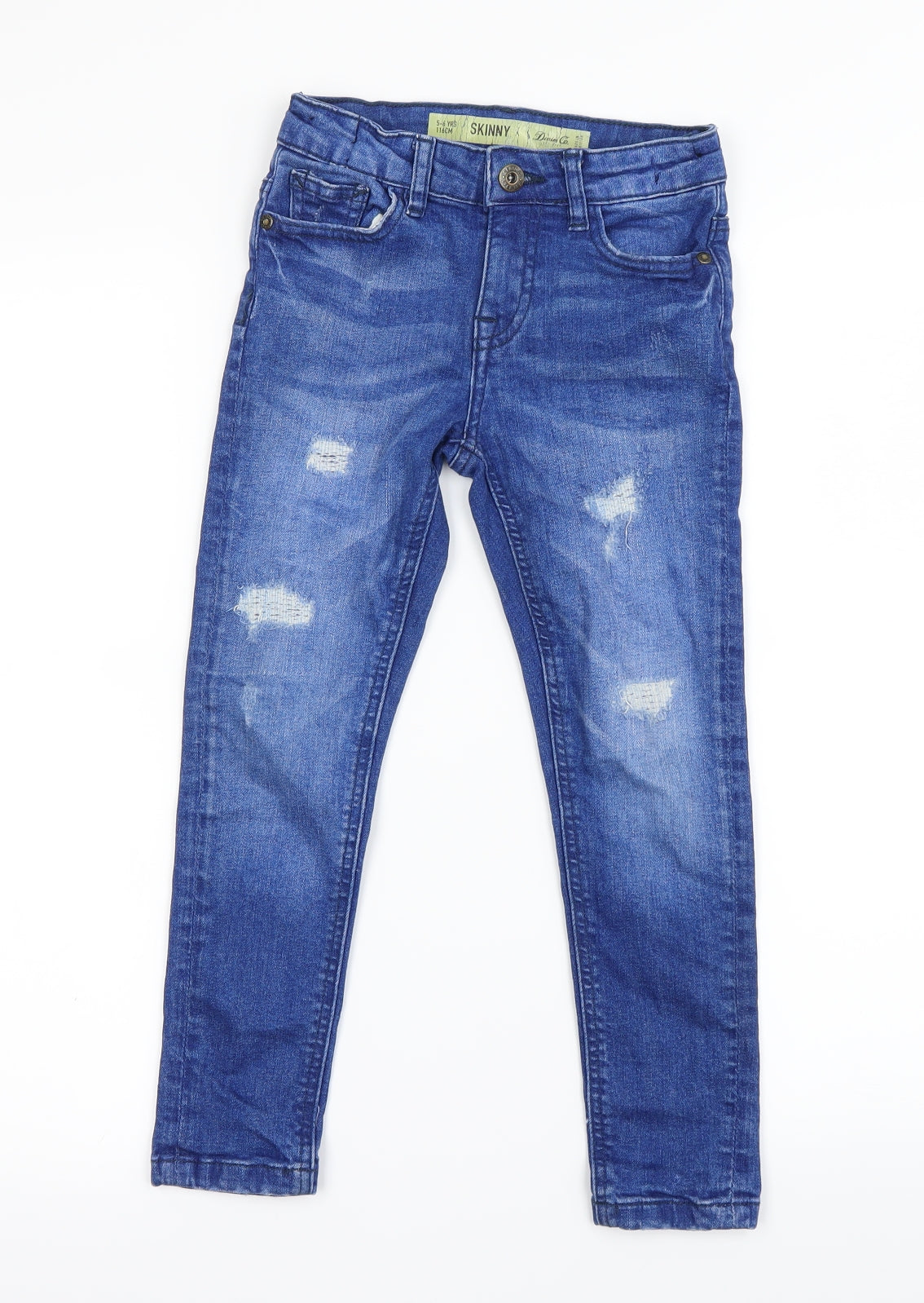 denim co Boys Blue   Skinny Jeans Size 5-6 Years