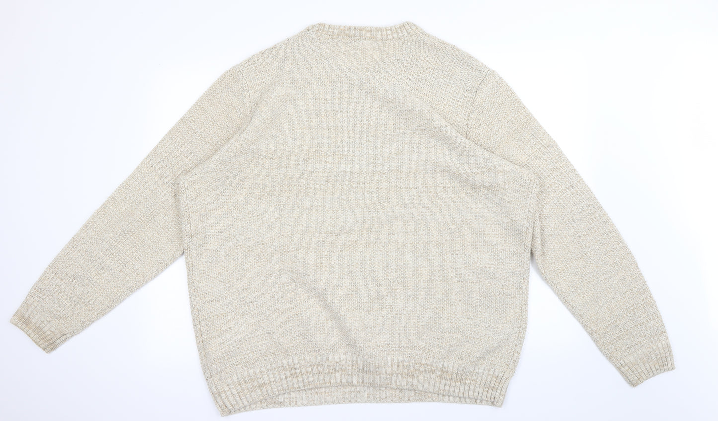 Primark Mens Beige   Pullover Jumper Size 2XL