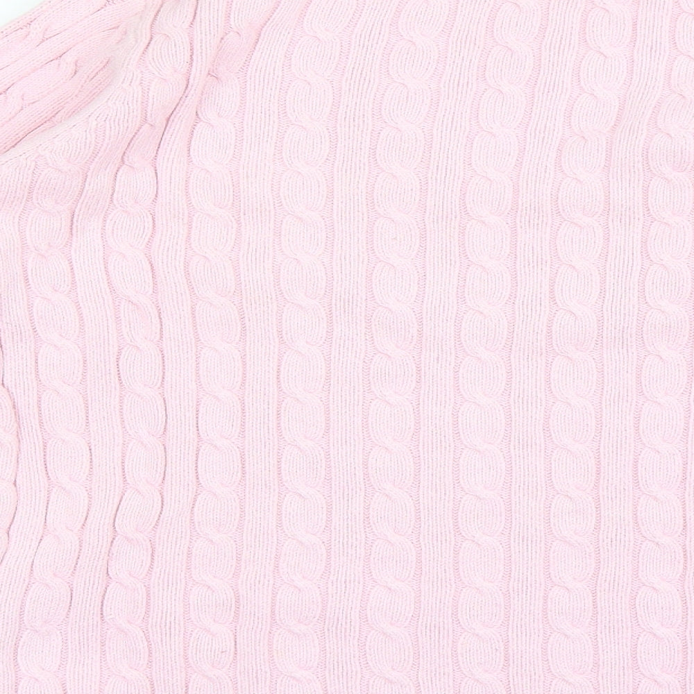 Crew Clothing Womens Pink   Pullover Jumper Size M