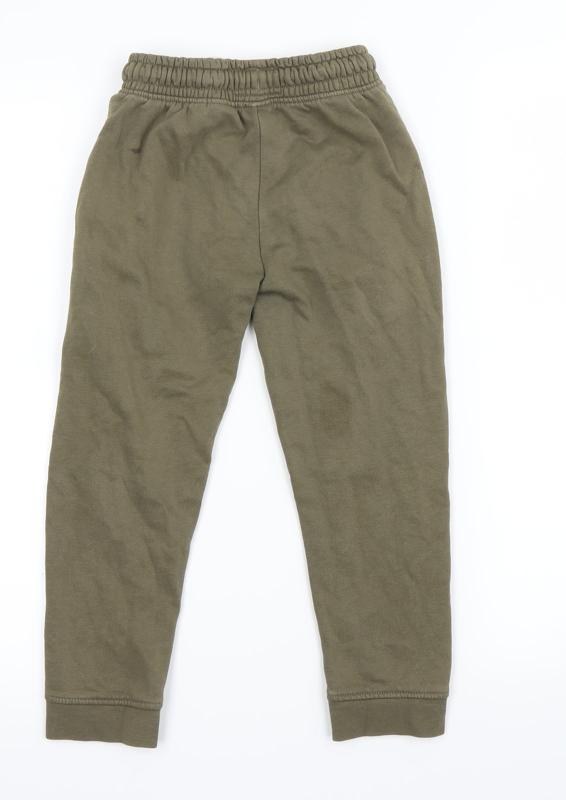 Preworn Boys Green   Jogger Trousers Size 5 Years