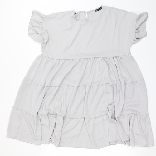 I SAW IT FIRST Womens Grey   A-Line  Size 10