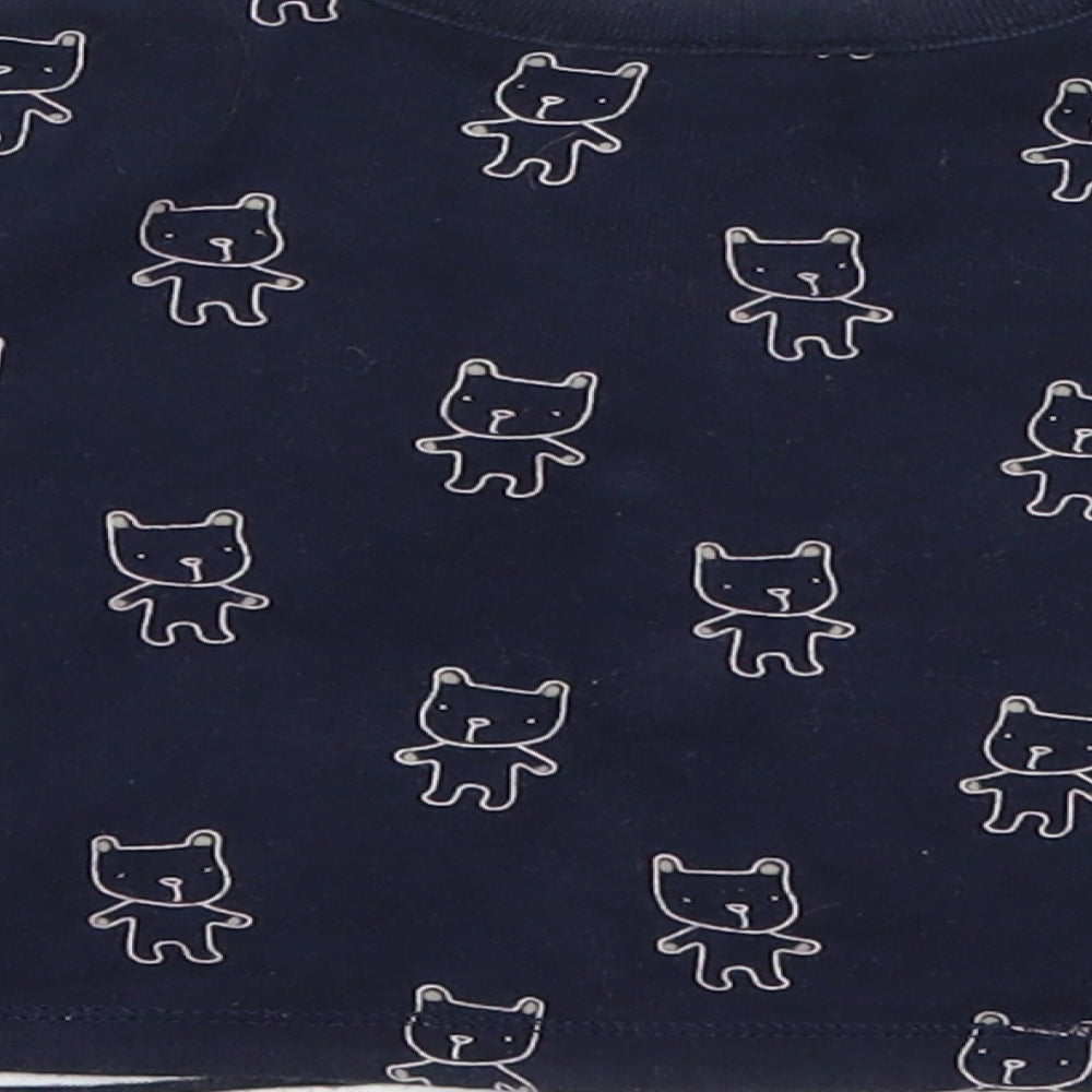 Preworn  Blue   Basic Button-Up Size 0-3 Months