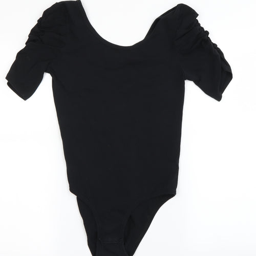 Preworn Womens Black   Bodysuit One-Piece Size 12