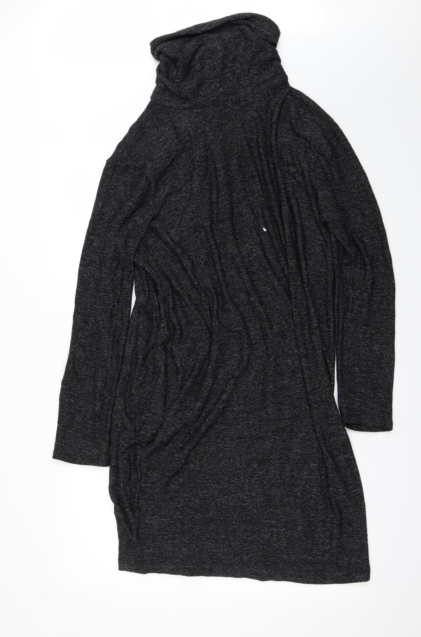 Wallis Womens Black   T-Shirt Dress  Size 14