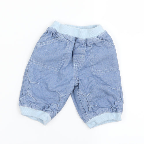 Preworn Boys Blue   Trousers Outfit/Set Size 0-3 Months