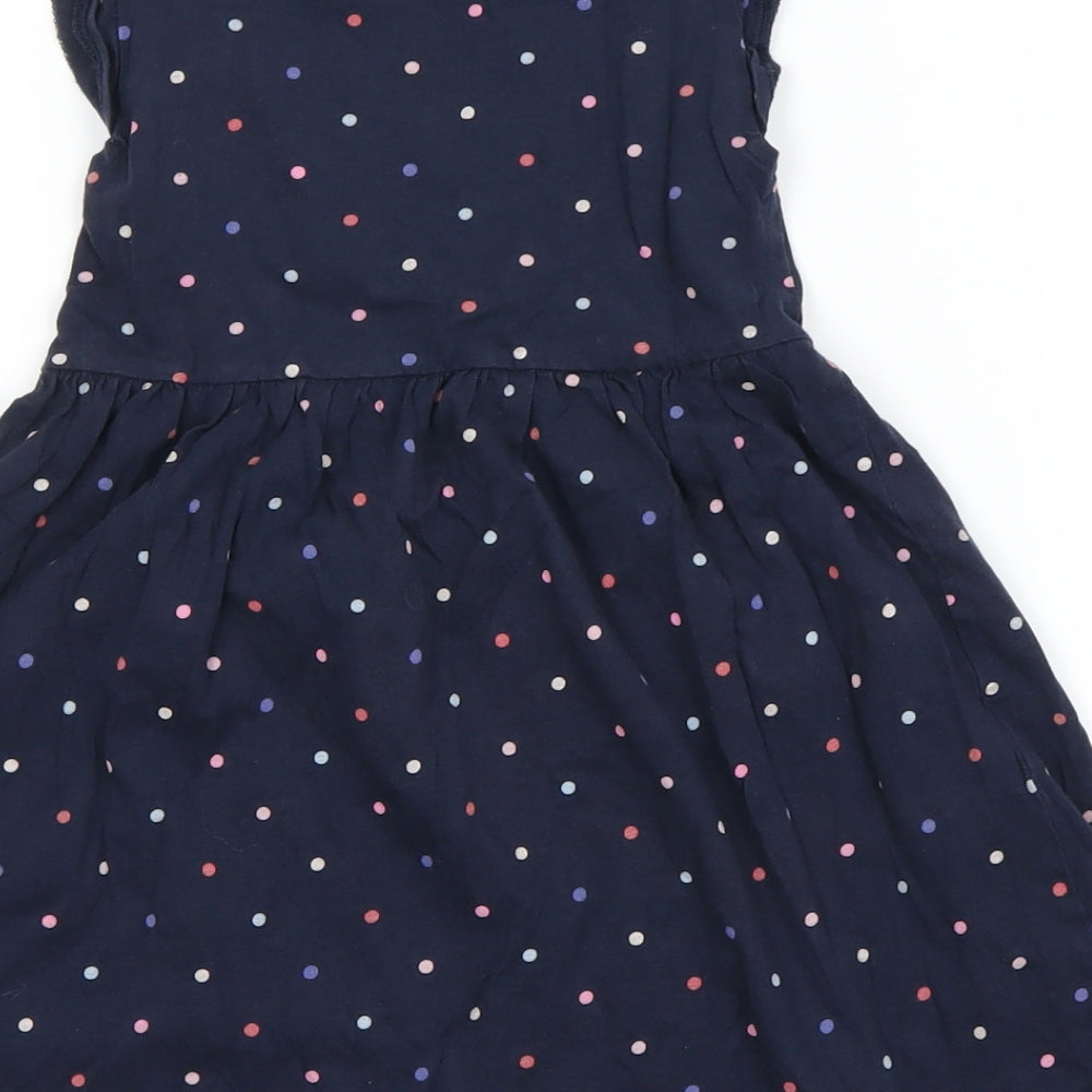 H&M Girls Blue   A-Line  Size 4-5 Years