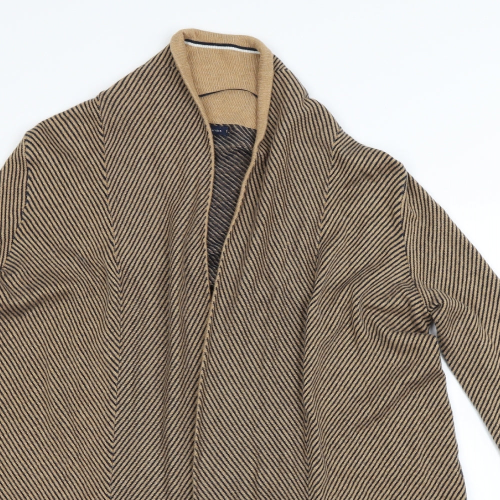 Tommy Hilfiger Womens Beige   Cardigan Jumper Size M