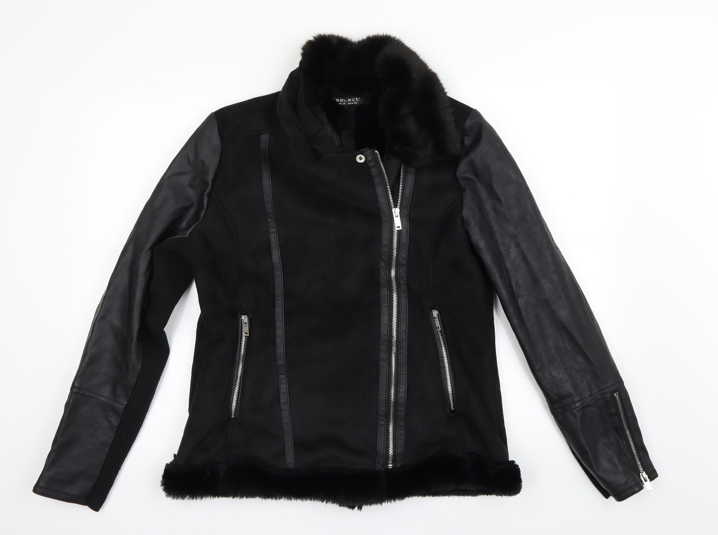 Select Womens Black   Jacket  Size 14