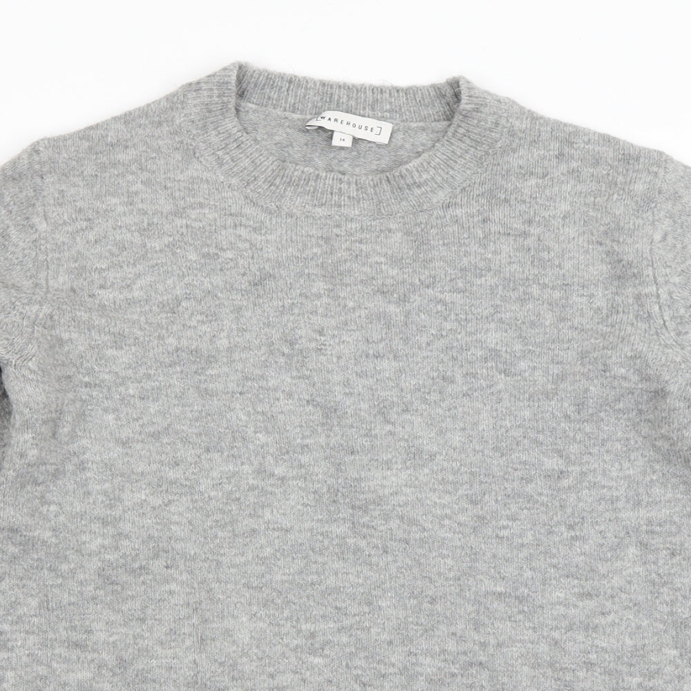 Wearhouse  Womens Grey   Pullover Jumper Size 10