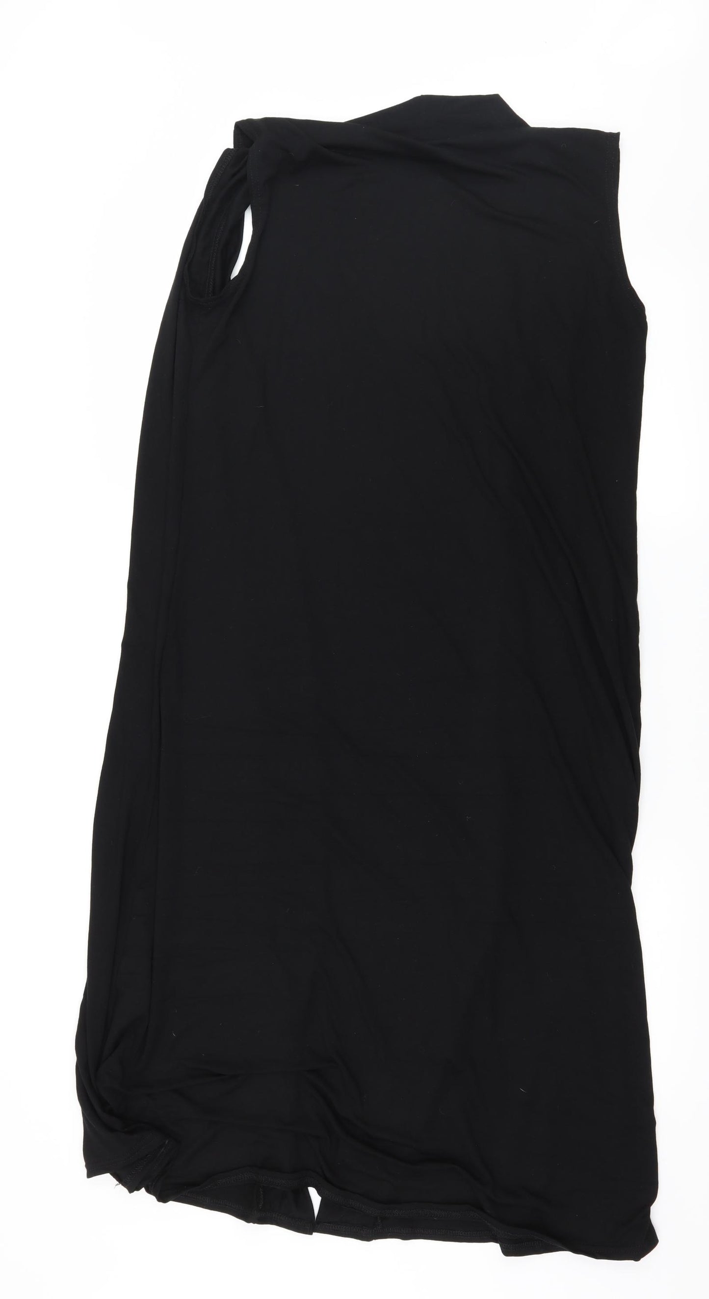 Re Tech Uk Womens Black  Jersey Cardigan Jumper Size 3XL