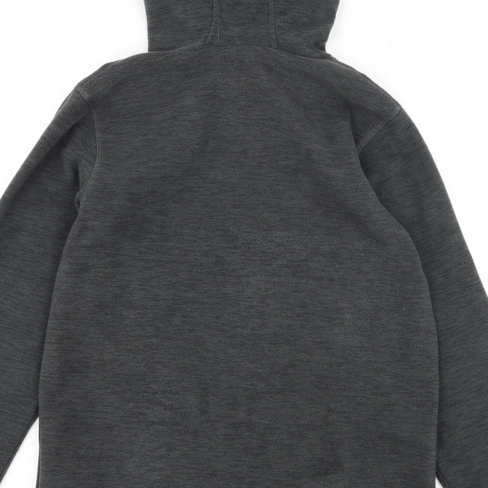 Dare2B Boys Grey  Fleece Pullover Hoodie Size 13 Years