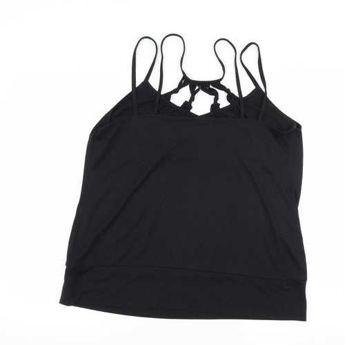 George Womens Black  Jersey Camisole Tank Size 18