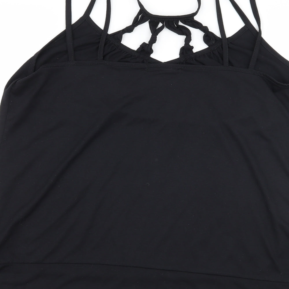 George Womens Black  Jersey Camisole Tank Size 18