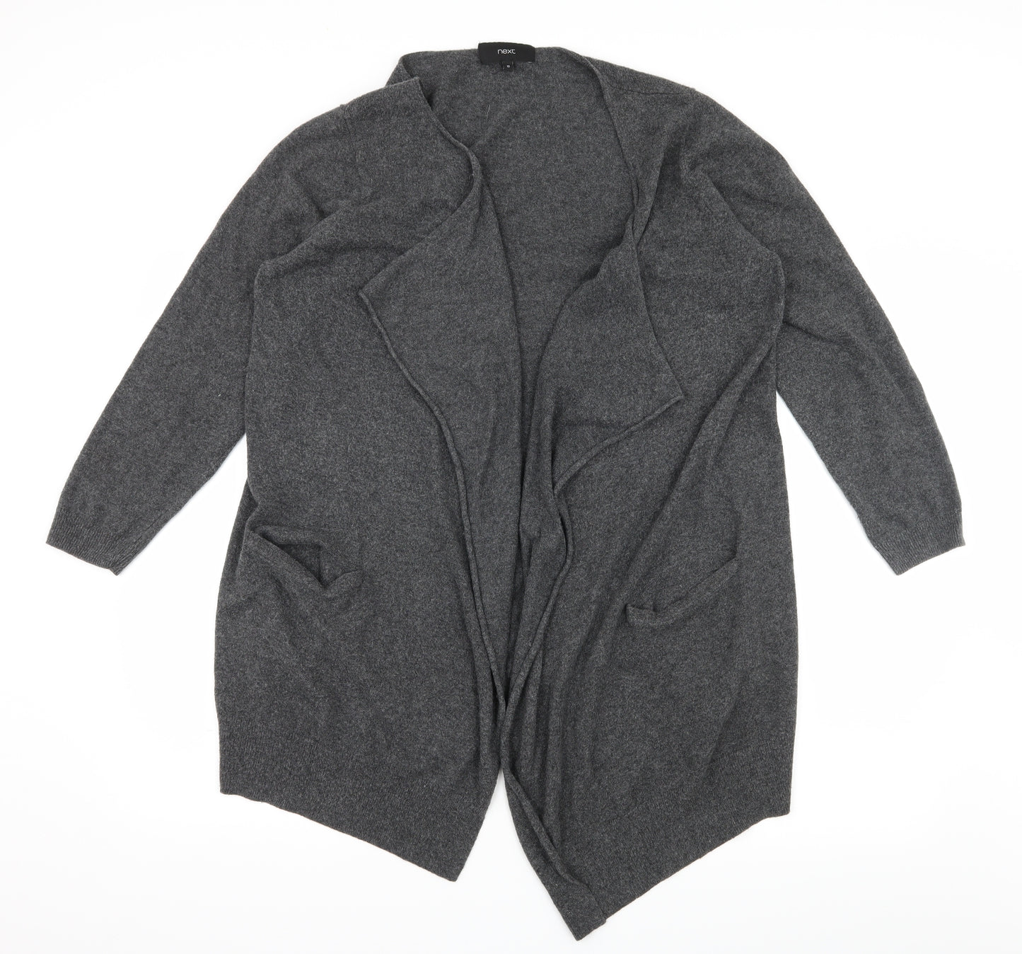 George Womens Grey  Knit Cardigan Jumper Size 18