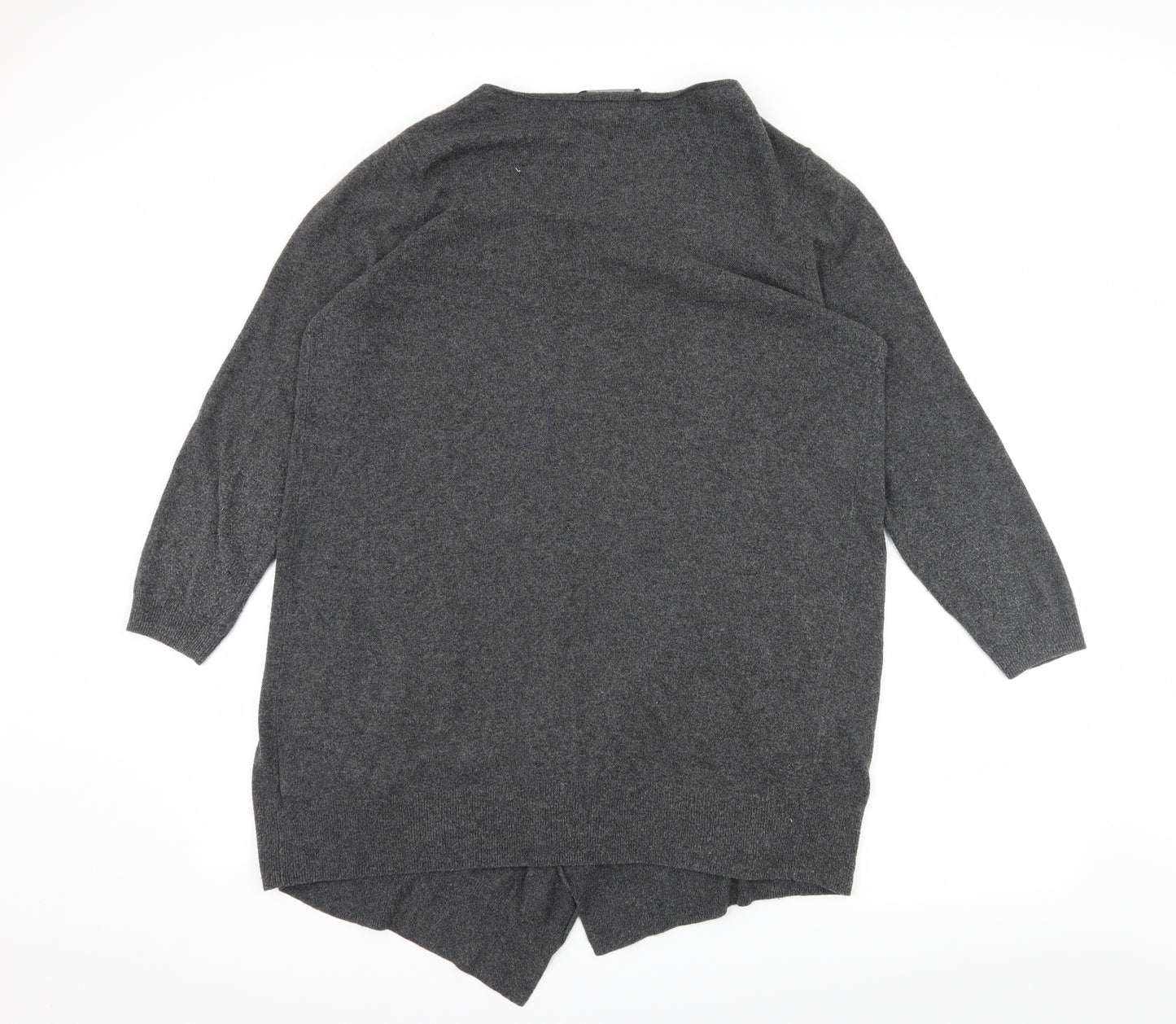 George Womens Grey  Knit Cardigan Jumper Size 18