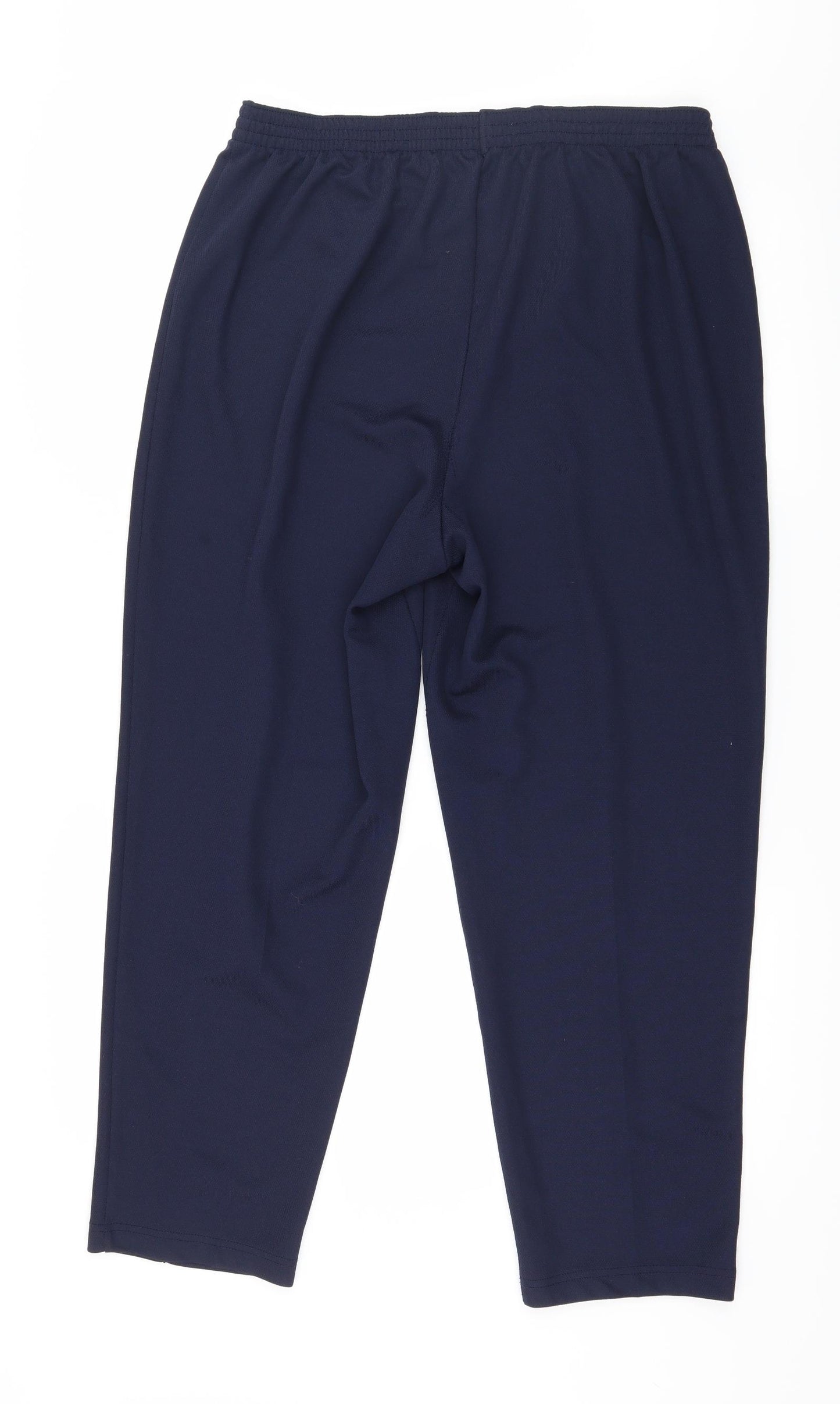 Slimma Womens Blue   Trousers  Size 18 L26 in