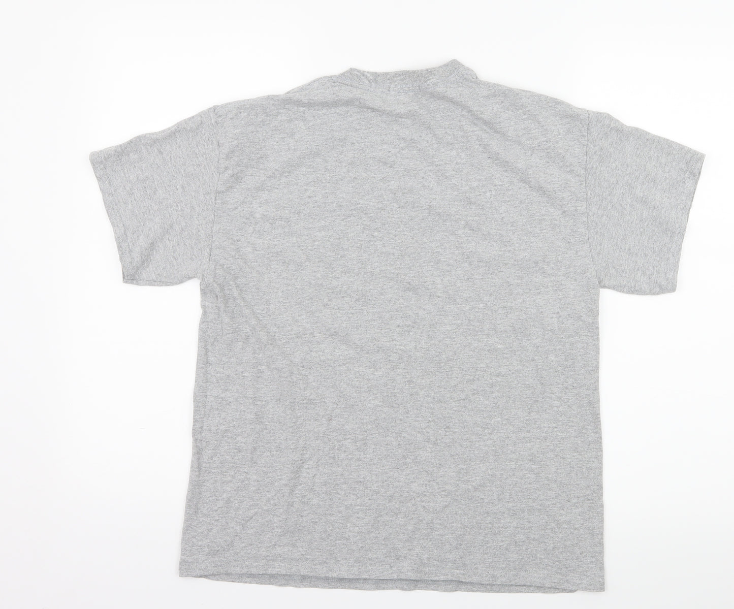 Boohoo Womens Grey  Jersey Basic T-Shirt Size M  - Cactus