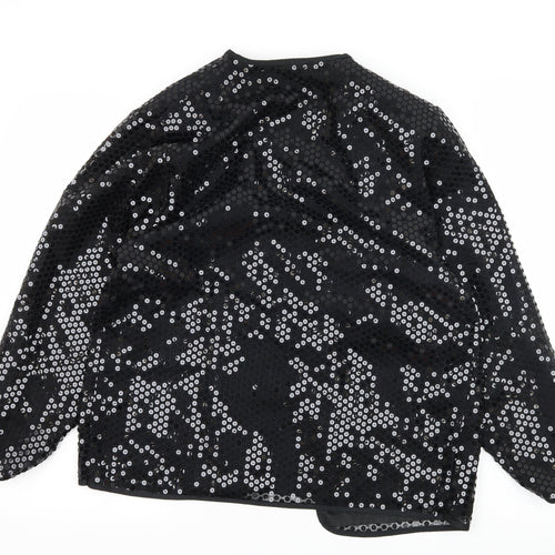 St Michael Womens Black   Jacket  Size 16
