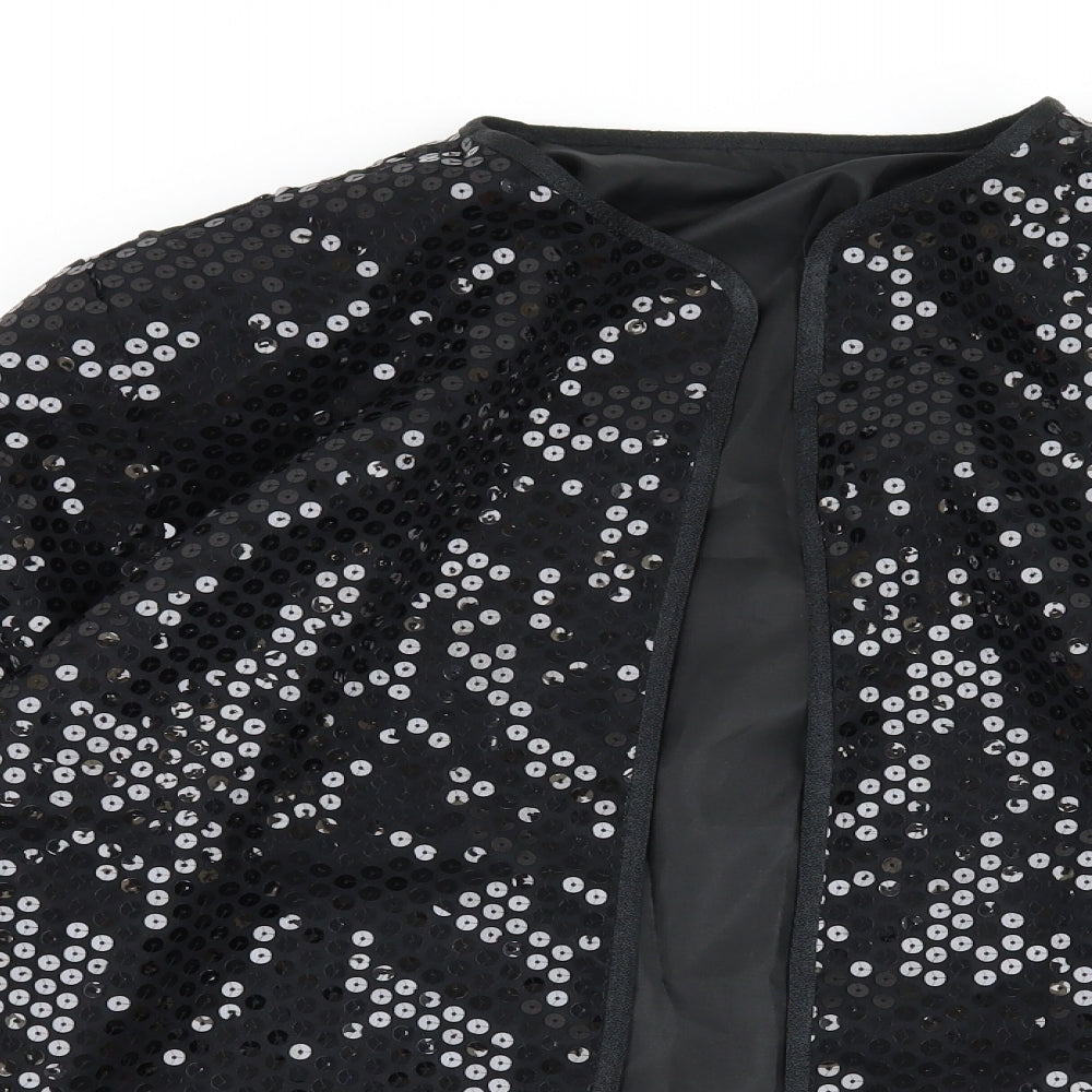 St Michael Womens Black   Jacket  Size 16