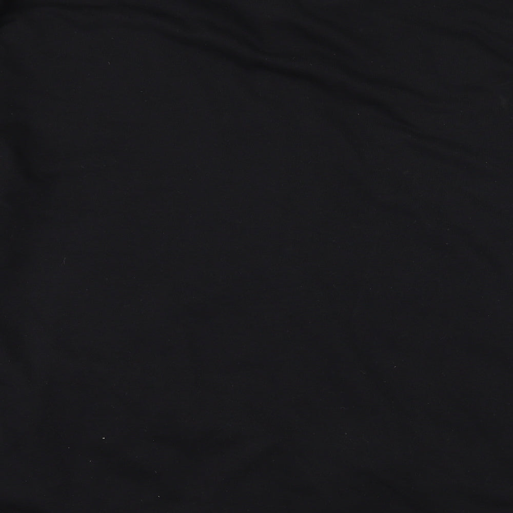 ASOS Mens Black  Jersey Full Zip Sweatshirt Size 5XL