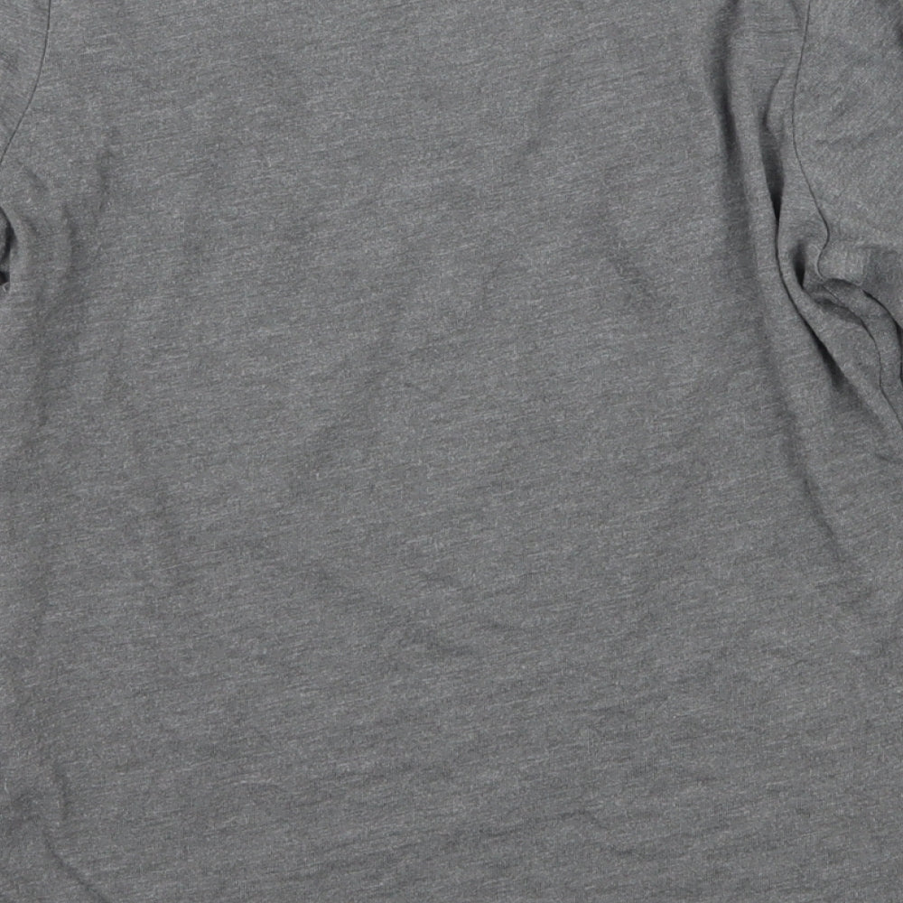Primark Girls Grey  Jersey Basic T-Shirt Size 9-10 Years  - Pretty Amazing