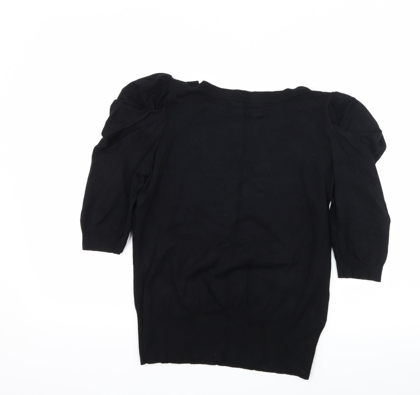 George Womens Black  Knit Pullover Jumper Size 16