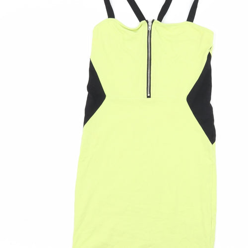 Divided by H&M Womens Green  Jersey Bodycon  Size 10