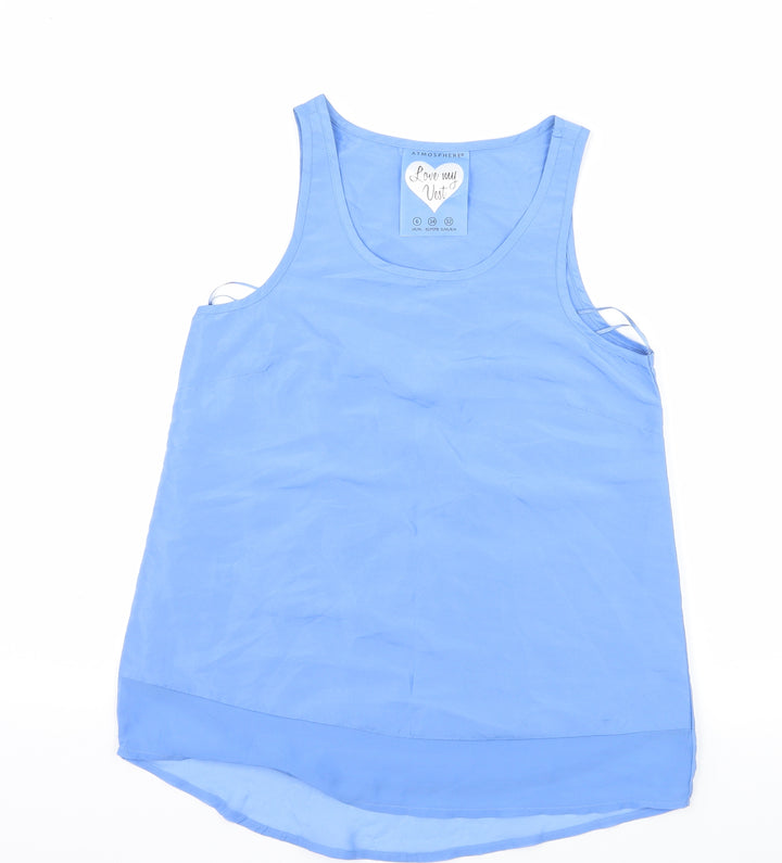 Atmosphere Womens Blue   Basic Tank Size 6
