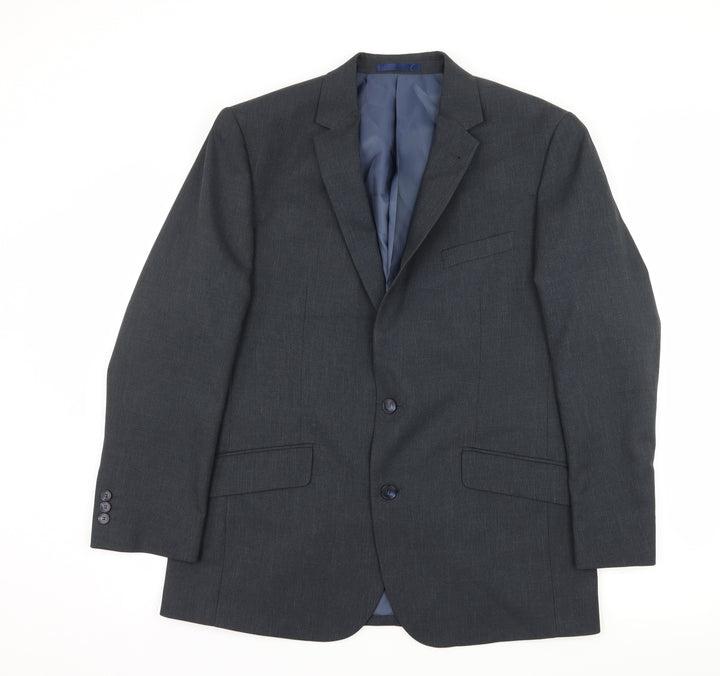 Taylor & Wright Mens Blue Jacket Suit Jacket Size L