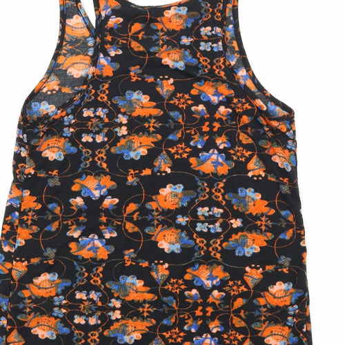 Atmosphere Womens Black Geometric Jersey Basic Tank Size 6
