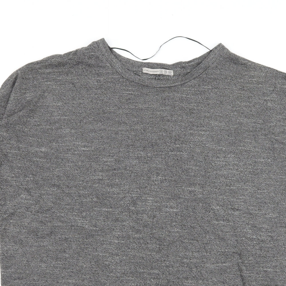 Atmosphere Womens Grey  Knit Pullover Jumper Size 6