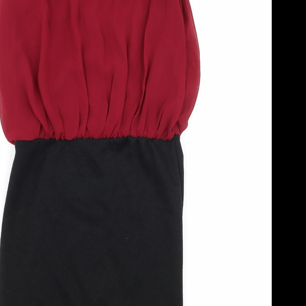 Glance Womens Purple  Jersey Bodycon  Size S