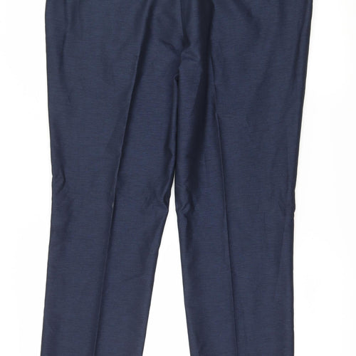 Matalan Mens Blue   Trousers  Size 36 in L31 in