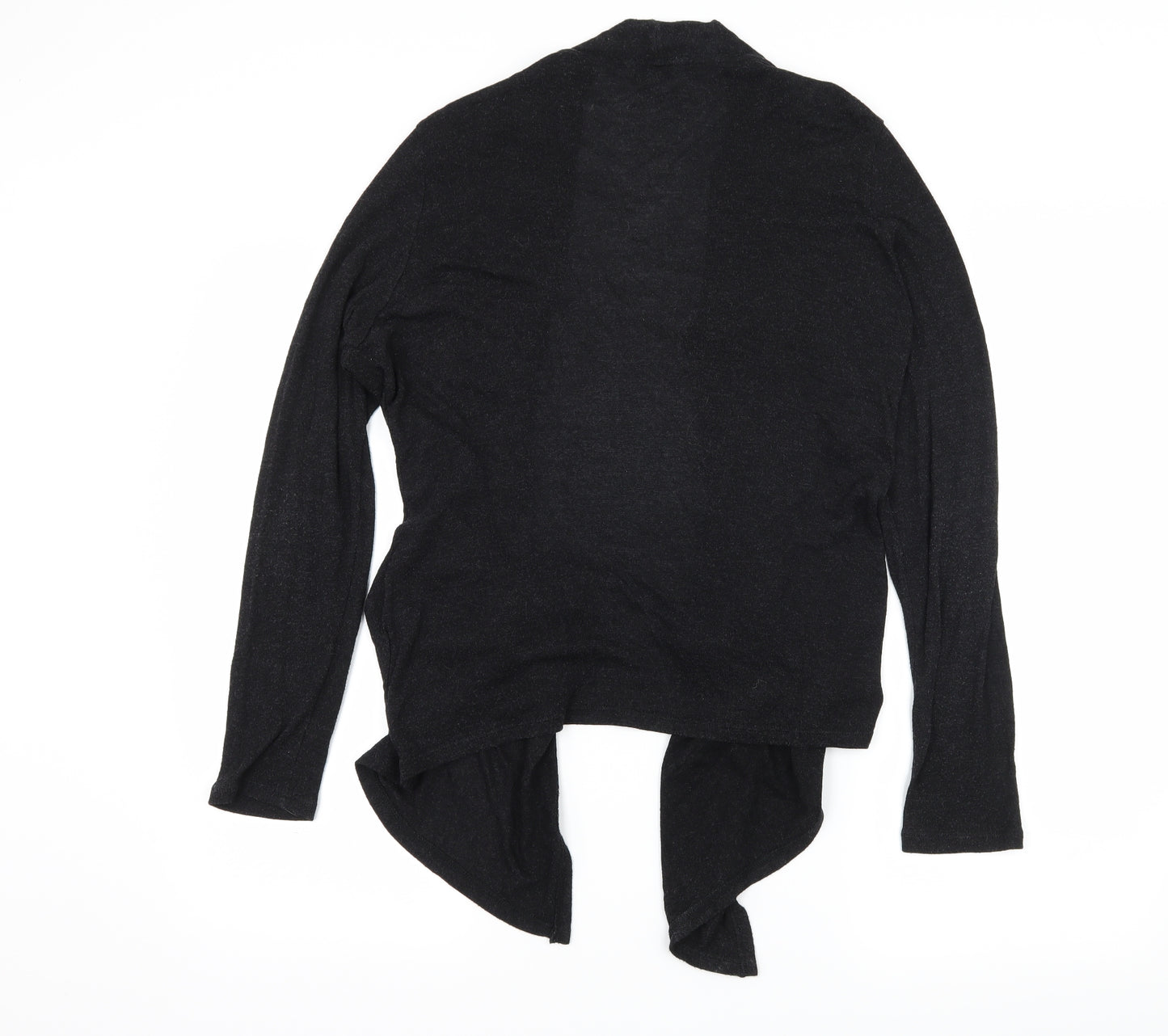 Per Una Womens Grey  Knit Cardigan Jumper Size 18