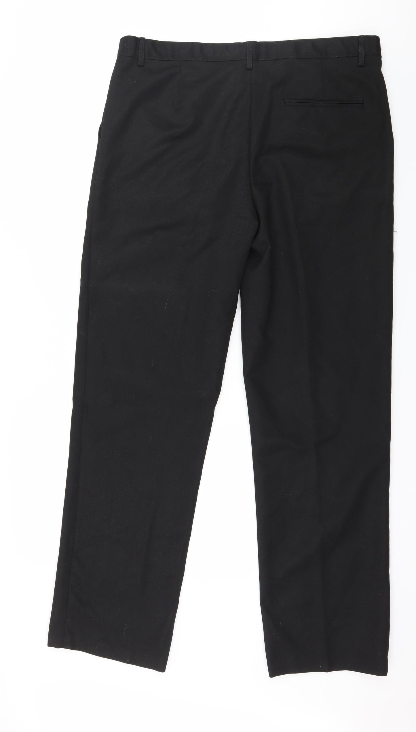 BHS Mens Black   Trousers  Size 36 in L32 in