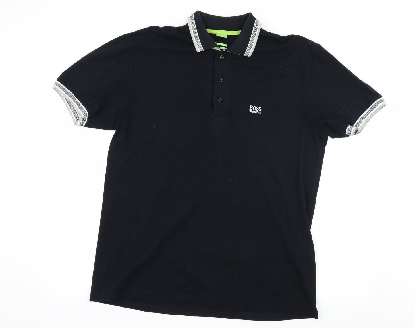 HUGO BOSS Mens Blue  Jersey  Polo Size XL