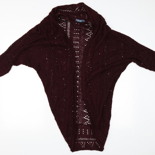 Evie Womens Red   Cardigan Jumper Size 12