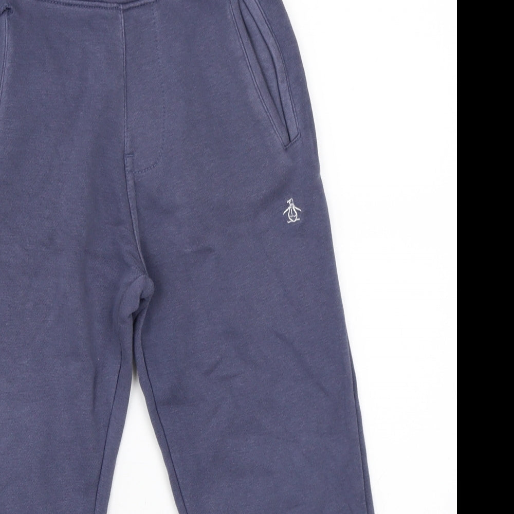 Penguin Boys Blue   Jogger Trousers Size 5-6 Years