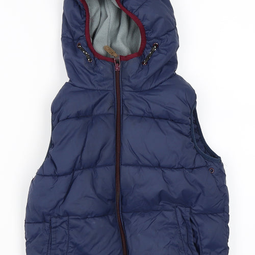NEXT Boys Blue   Gilet Coat Size 5 Years