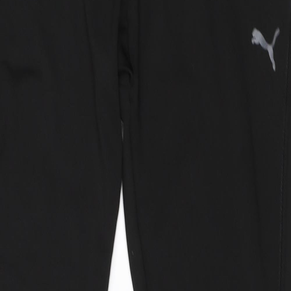 PUMA Womens Black   Compression Leggings Size XS L26 in