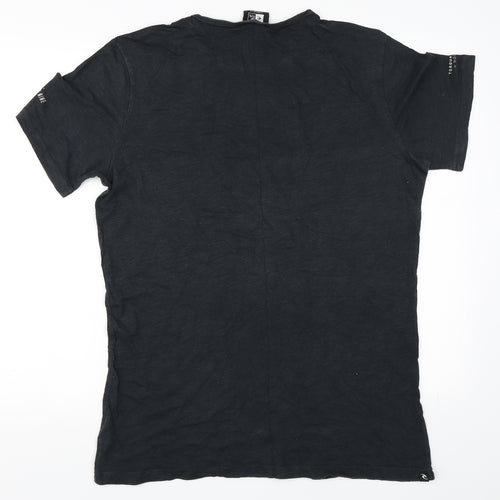 RIP CURL Mens Black    T-Shirt Size M