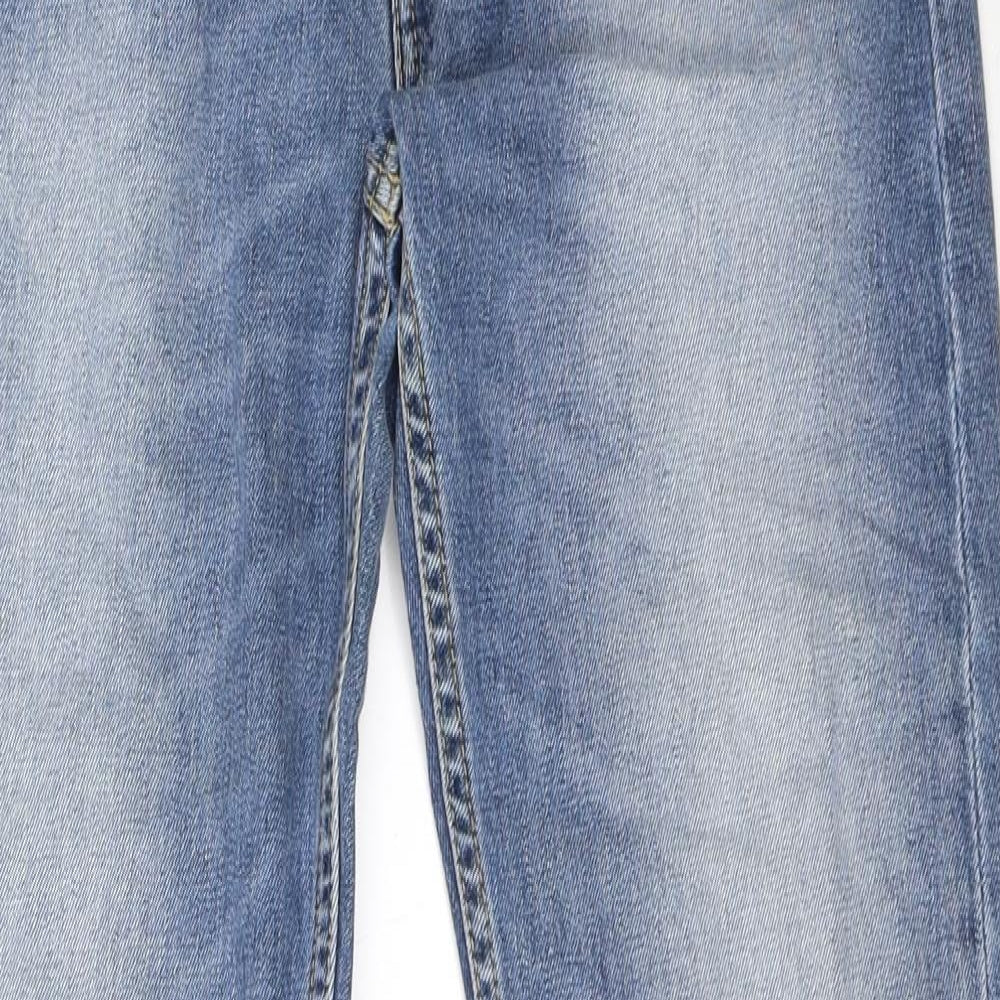 Levi's Mens Blue  Denim Straight Jeans Size 30 in L34 in