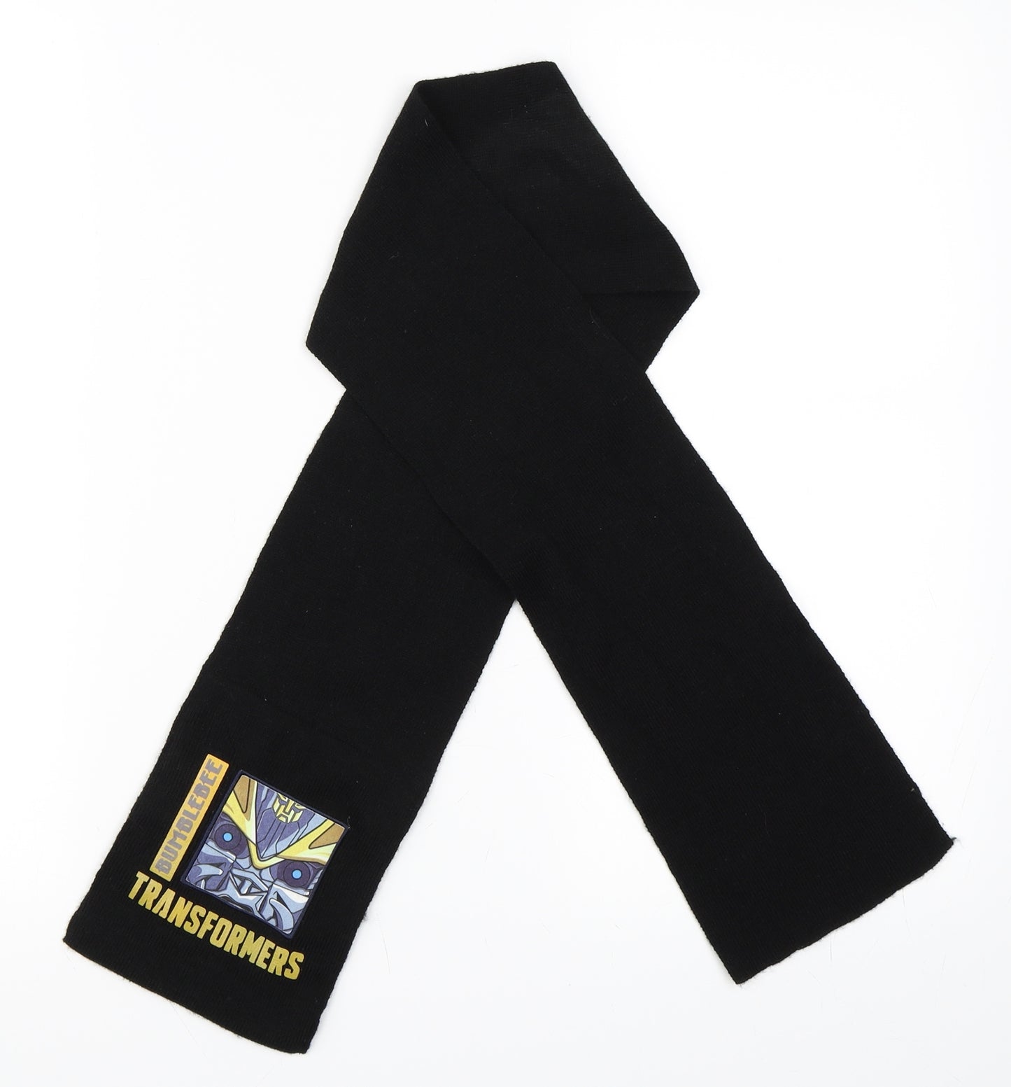 Preworn Boys Black   Scarf  One Size  - Transformers