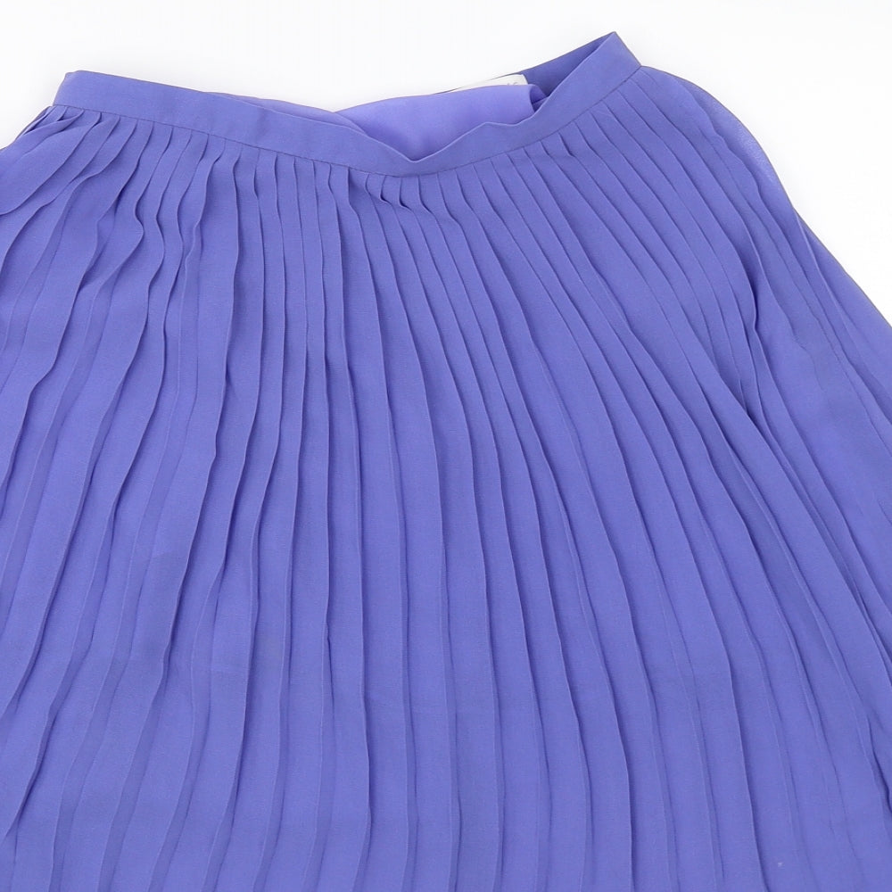 Glamourous Womens Purple   Flare Skirt Size 8
