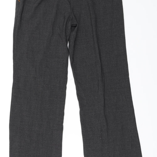 Papaya Womens Grey   Trousers  Size 10 L31 in