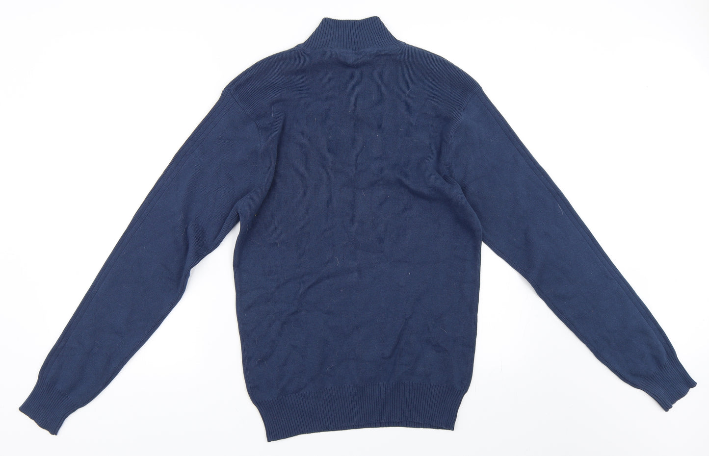 Cutting Edge Mens Blue   Henley Jumper Size M