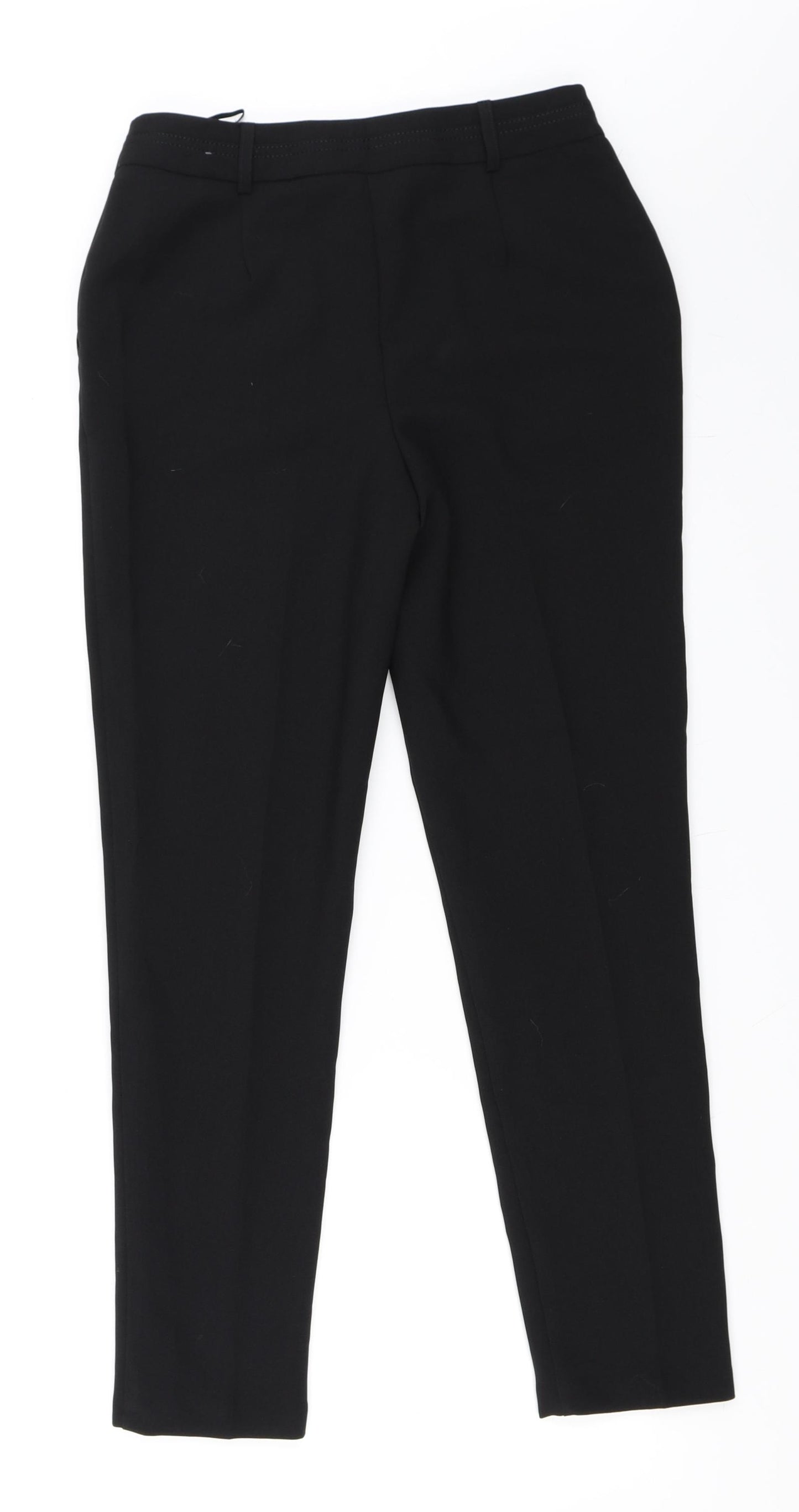 Primark Womens Black   Trousers  Size 6 L28 in