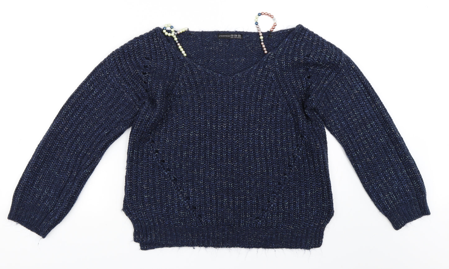 Atmosphere Womens Blue   Pullover Jumper Size 10